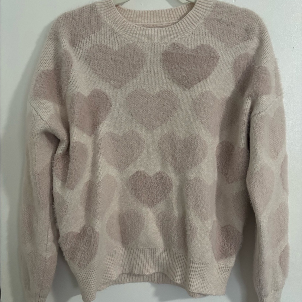 Pink VALENTINES Day Sweater